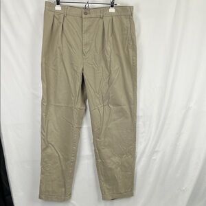 Hunt Club - Men’s Kacki Dress Pants - Size 36 x 32 - 100% Cotton - Brown